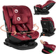 Lionelo Bastiaan RWF i-Size Autositz 0-36 kg – Isofix – 360° drehbar – i-Size R129 – rückwärts vorwärts – Seitenschutz – Tri-Guard-Kopfstütze – von der Geburt bis 12 Jahre