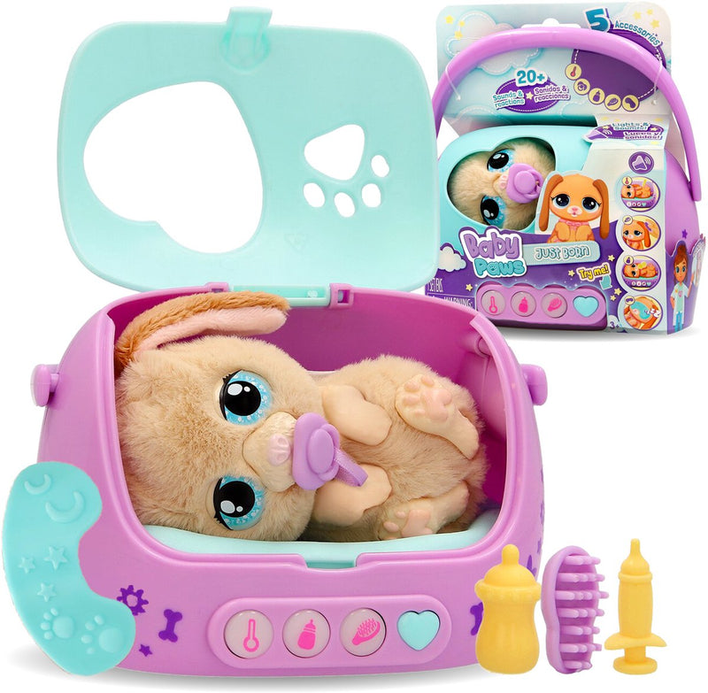 Spectron Baby Paws frisch geborener Welpe - inkl. Licht und Ton