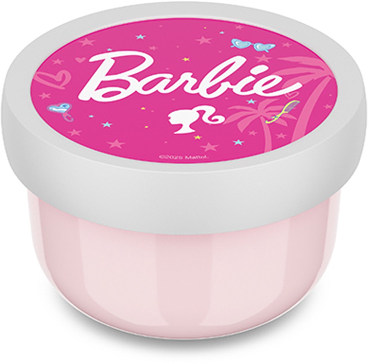 Mepal Obstbox Campus - 300 ml - inklusive Obstgabel - gut verschließbar - Snackbox - Barbie