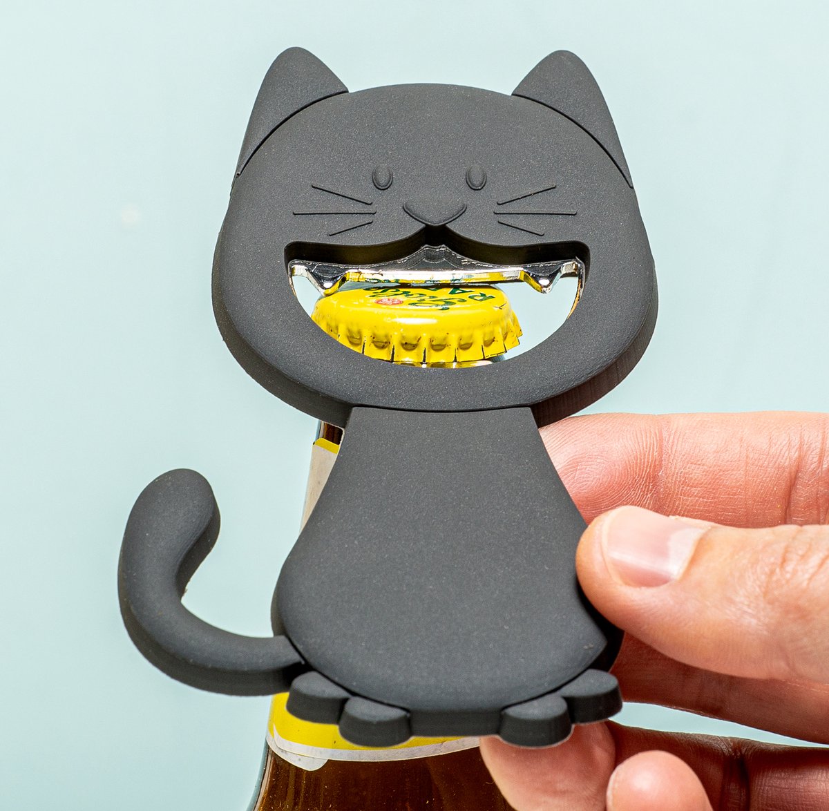 Magnetischer Flaschenöffner mit Katze von Balvi