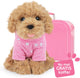 Studio Pets by Myrna Studio Pets® Plüsch-Kuscheltier Pudelhund Keks 23 cm mit gratis Etui