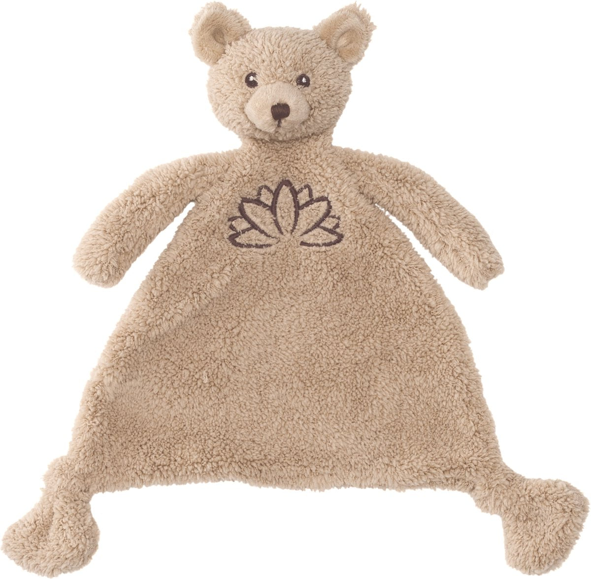 Happy Horse Achtsamkeitsbär Kuscheltuch 22 cm – Beige – Babygeschenk