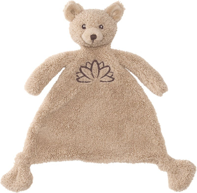 Happy Horse Achtsamkeitsbär Kuscheltuch 22 cm – Beige – Babygeschenk