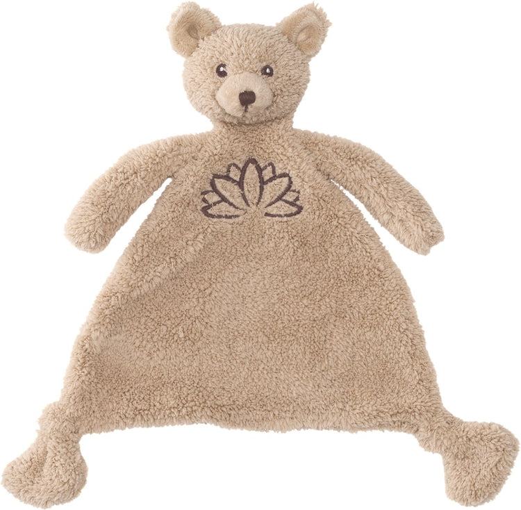 Happy Horse Achtsamkeitsbär Kuscheltuch 22 cm – Beige – Babygeschenk