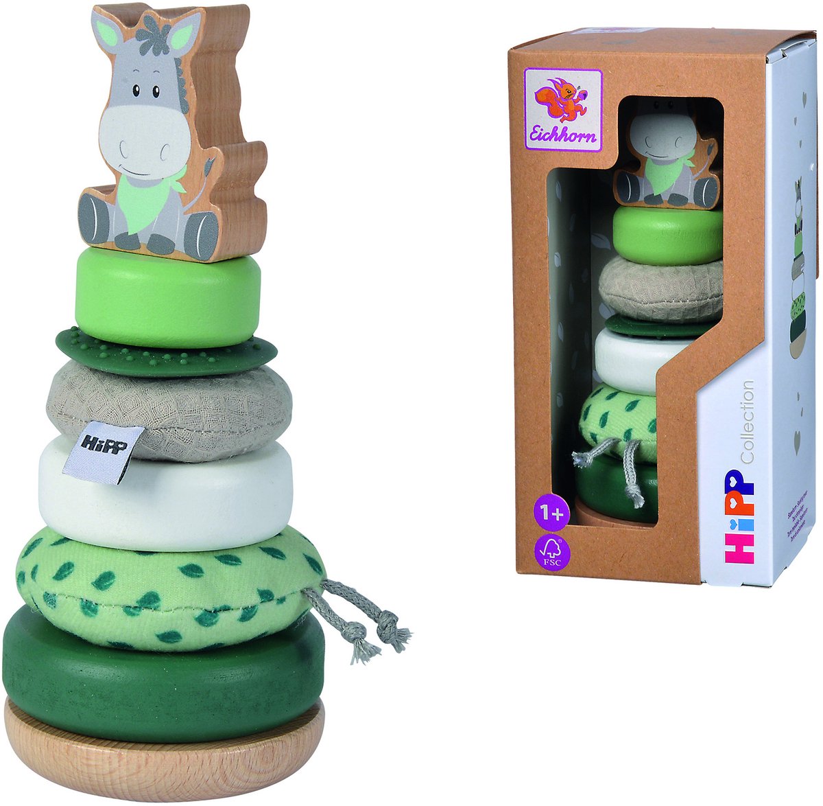 Eichhorn Baby Hipp Stacking Tower Ezel