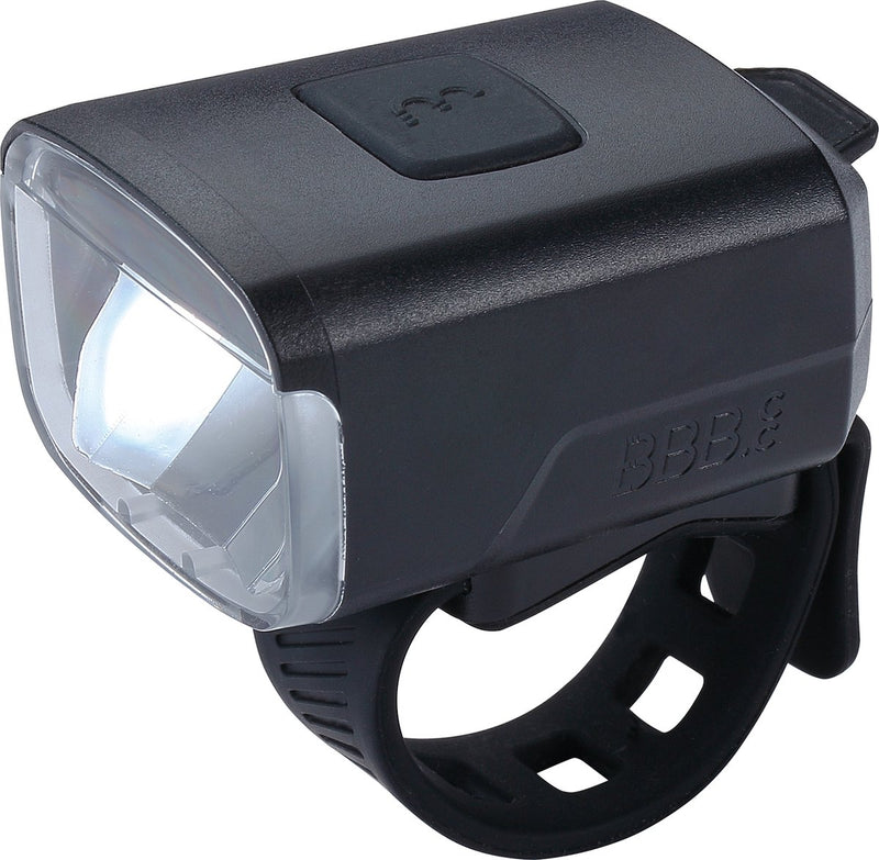 Bbb Cycling Stud33 Fahrradscheinwerfer – Fahrradbeleuchtung über USB wiederaufladbar – City-Fahrrad-Frontlicht – Rennrad-Beleuchtung – 130 Lumen – 10-Stunden-Akku – wasserdicht – BLS-143