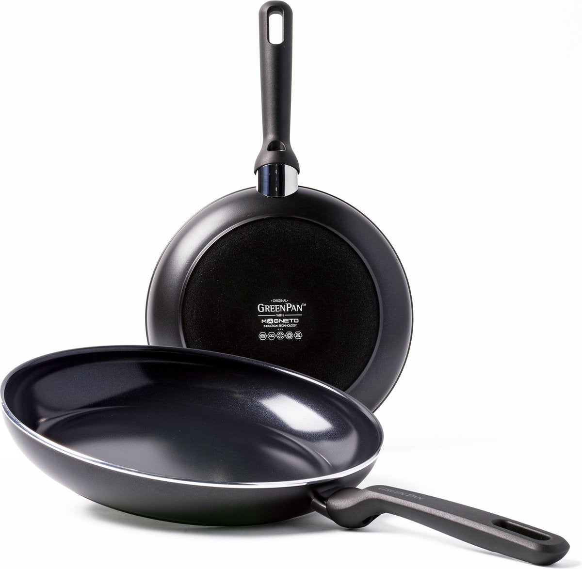 Greenpan Memphis Bratpfannen-Set 20 cm 28 cm – PFAS-frei – Induktion