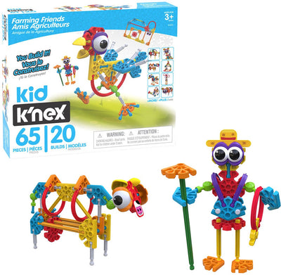 K'nex Kid Knex Farmin Freunde Bouwset, 65dlg.