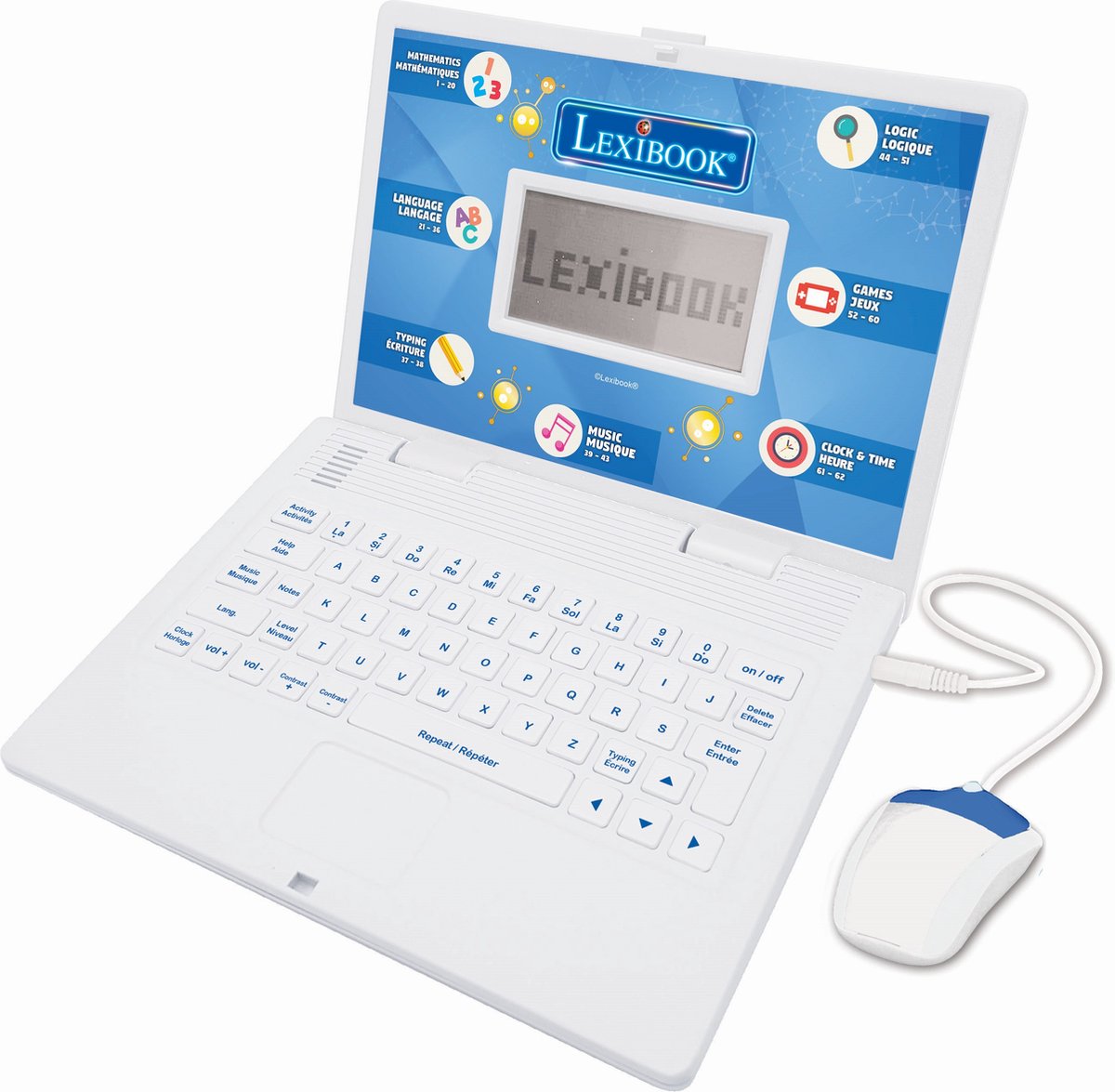 Lexibook für tragbare Kinder, Französisch und Englisch