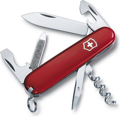 Victorinox Sportsman-Taschenmesser - 13 Funktionen - Rot