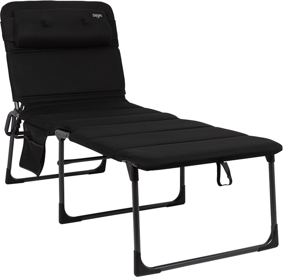 Crespo – Klappbett – AP 363 – Air-Deluxe – Schwarz