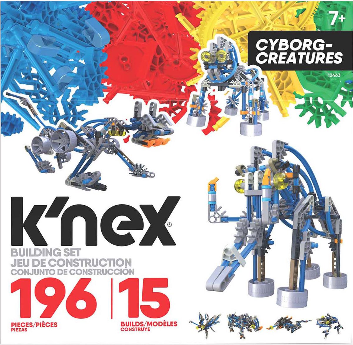 K'nex Cyborg Creatures 15 Modelle, 196dlg.