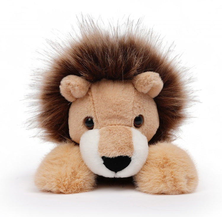 One Love Kuscheltier – männlicher Löwe Leonard – 40 cm – gelb und braun – 0 Jahre