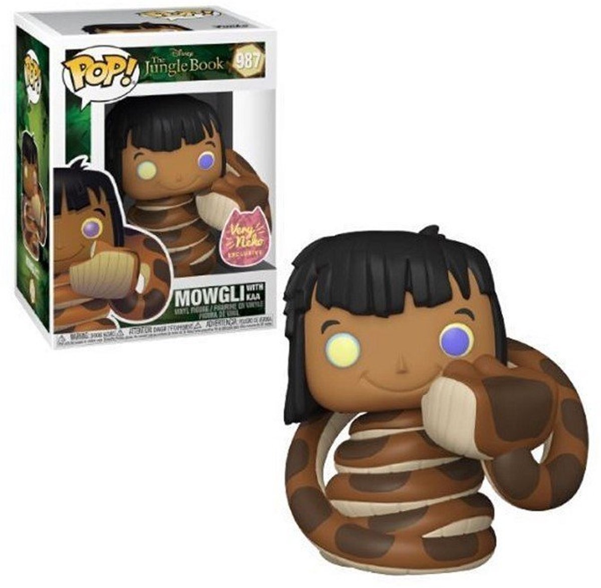 Funko Pop – Das Dschungelbuch: Mowgli mit Kaa
