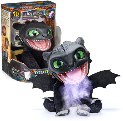 Wow! Zeug interaktive Spielzeugfigur echte FX – wie zähmt man einen Drachen? 21 x 39 cm – Drachenzähmen leicht gemacht – 2 Stimmungen httyd-1001-0