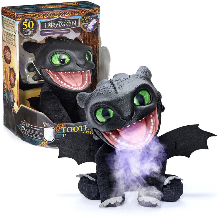 Wow! Zeug interaktive Spielzeugfigur echte FX – wie zähmt man einen Drachen? 21 x 39 cm – Drachenzähmen leicht gemacht – 2 Stimmungen httyd-1001-0