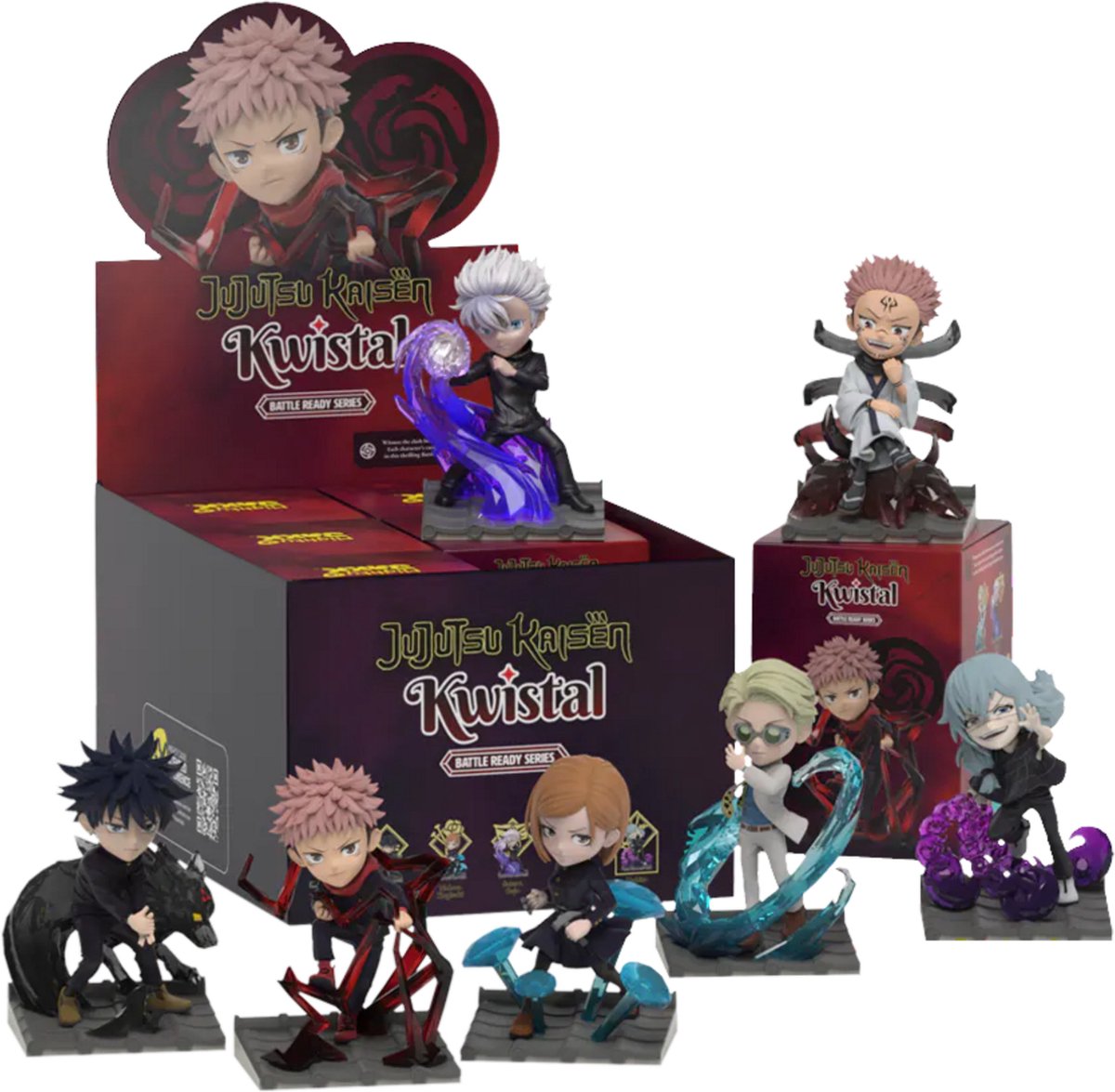 Mighty Jaxx Kwistal Fwenz: Jujutsu Kaisen (kampfbereit) – Blindbox