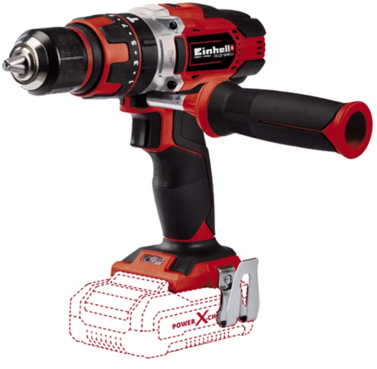 Einhell Battery Bastard Bohrerschraubendreher TE-CD 18 48 Li-i-Sol