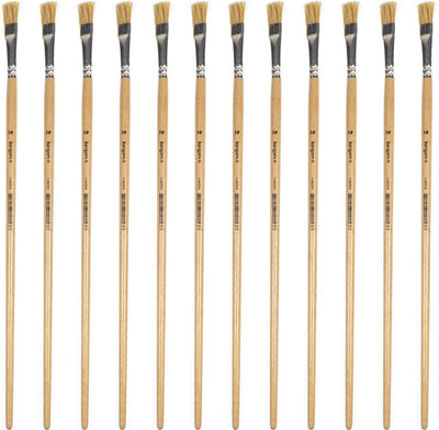 Kangaro Lyonse Pinsel – Nr. 14 – lackiertes Holz – Schachtel mit 12 Stück – k-840214