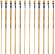 Kangaro Lyonse Pinsel – Nr. 14 – lackiertes Holz – Schachtel mit 12 Stück – k-840214