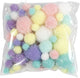 POM-POM-Pastellfarben, 62gr.