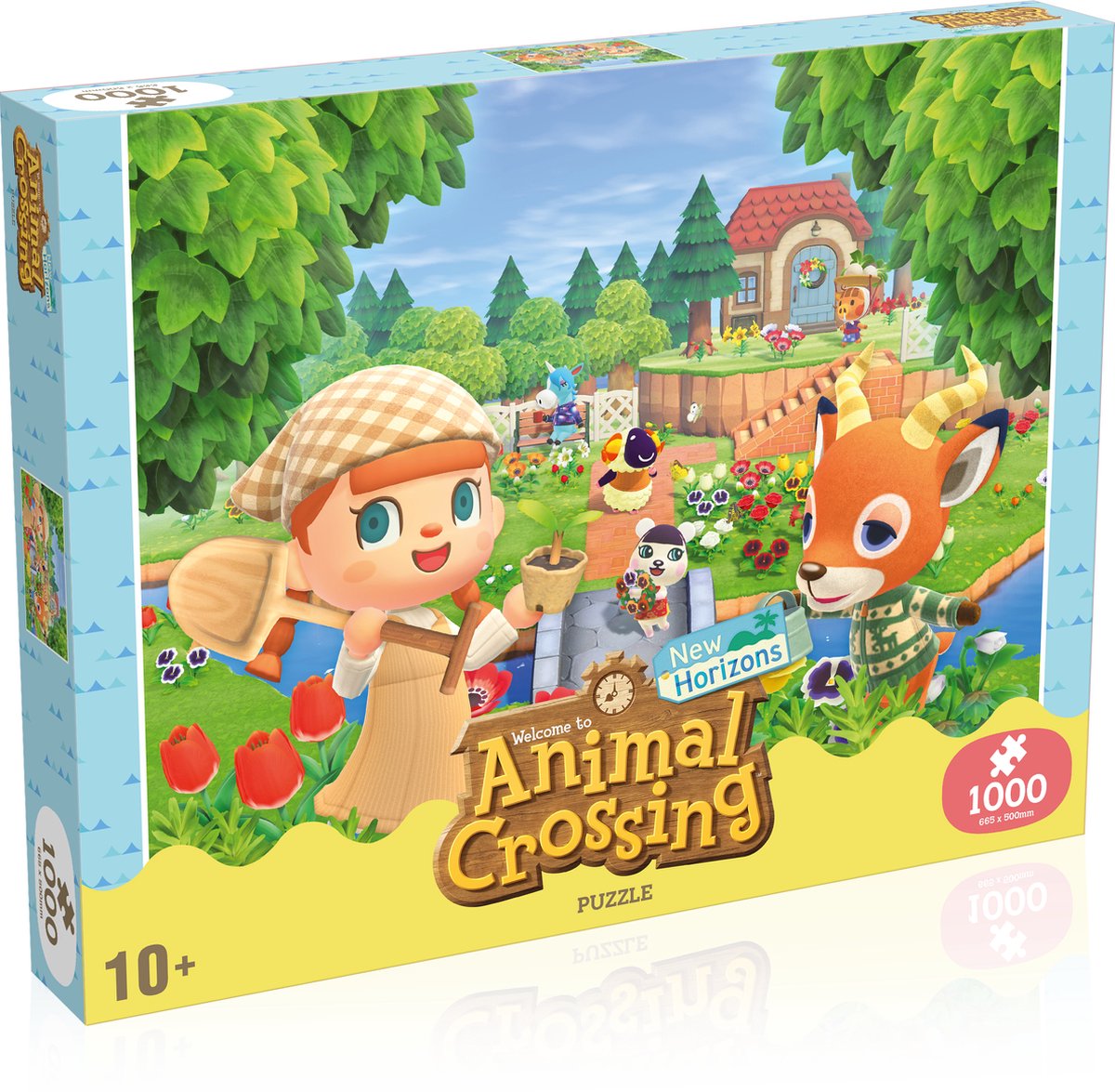 Gewinnzüge Animal Crossing - Puzzle 1000 Teile