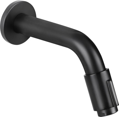 Differnz Wandarmatur - Kaltwasser - Waschtischarmatur - 11 cm - Mattschwarz