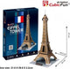 Cubicfun 3D-Puzzle Eiffelturm 35 Teile.