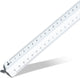 Aristo Maßstabsstab f - Länge 30 cm - 1:2,5 :5 :10 :20 :50 :100 (DIN) - weißer Kunststoff - in Schutzhülle - AR-1314 4