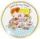 Blond Amsterdam Ebboard-Teller 18 cm Liebe