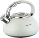 Klausberg kb-7076 Pfeifkessel – 3 l – Edelstahl – alle Wärmequellen – beige