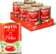 Mutti Pelati geschälte Tomaten zrp – 6 Dosen x 400 Gramm