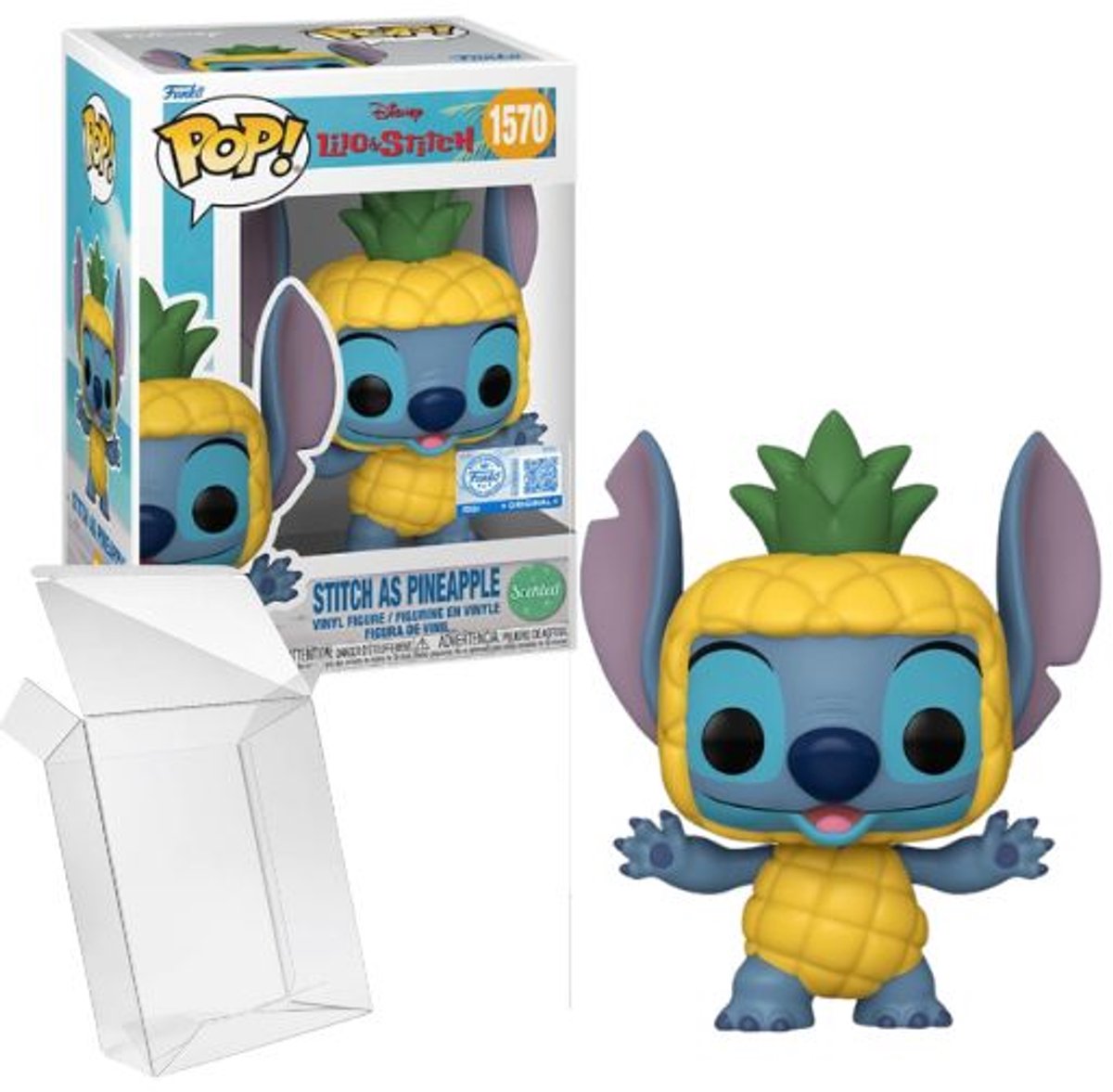 Funko-Pop! Disney: Lilo Stitch – Stitch als Ananas (duftend) #1570 exklusiv