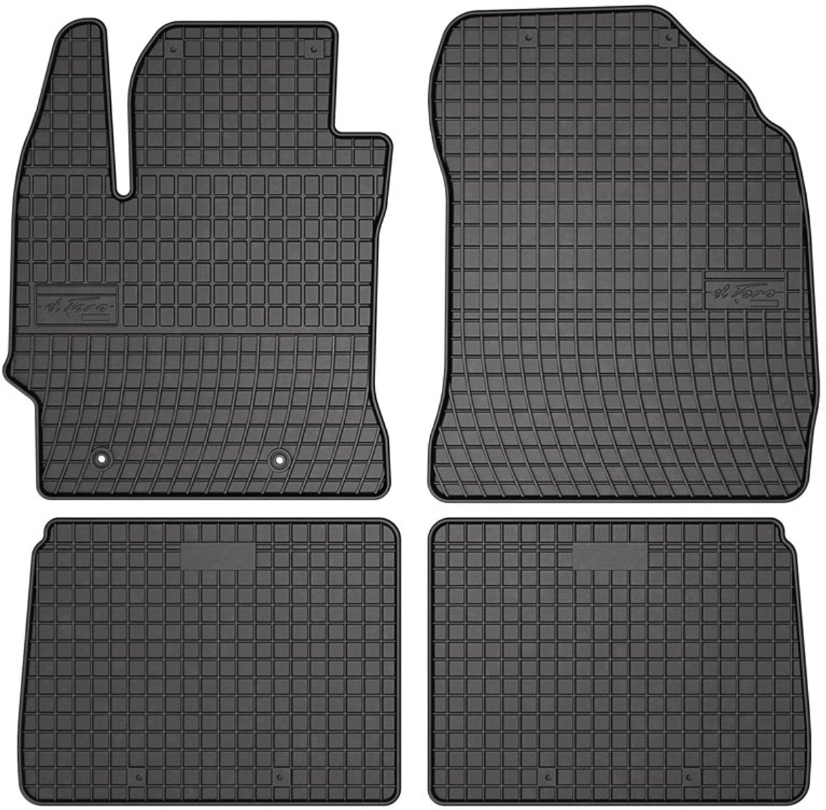 Automatten.nl Toyota Corolla 2013-2018 Gummimatte