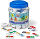 Lernressourcen, Lernspielzeug, Zahlenblöcke, Domino-Spielset. - 3+