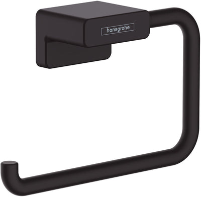 Hansgrohe addstoris Toilettenpapierhalter ohne Klappe mattschwarz