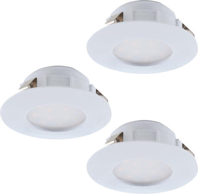 Eglo Pineda - Einbauleuchte - 3 Lichter - Weiß