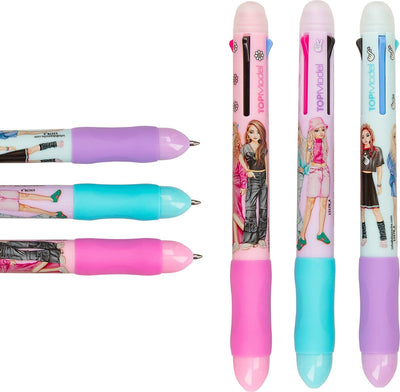 Depesche - Top Model radierbarer Gelstift mit 4 Farben - 1 Stück
