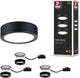 Paulmann LED Unterschrankbeleuchtung pukk 3x3,5w 65 mm 3x210lm 230v rund schwarz