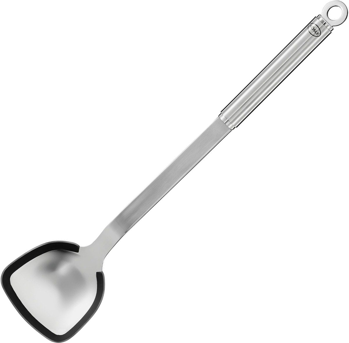 Rösle Wok-Spatel, Silikon, Edelstahl -