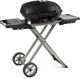 Napoleon Travelq Pro285x Gasgrill mit Sockel – tragbarer Grill mit Beistelltischen und Thermometer