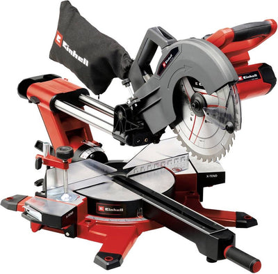 Einhell Akku-Radial-Kapp- und Gehrungssäge TE-SM 36 10 Li Solo – Power X-Change – 36 V Li-Ion – ø254 mm – inkl. 40-Zahn-Sägeblatt - exkl. Akku und Ladegerät