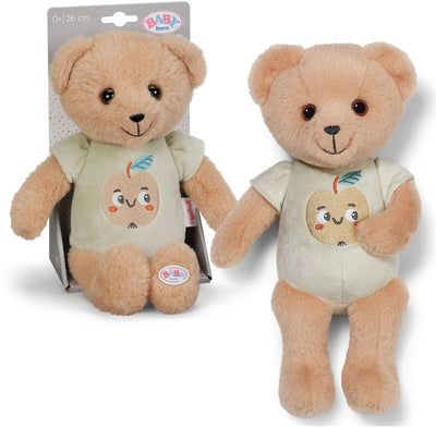 Baby Born für Babys Teddy, weicher Plüschbär von 26 cm mit Stoffkörper