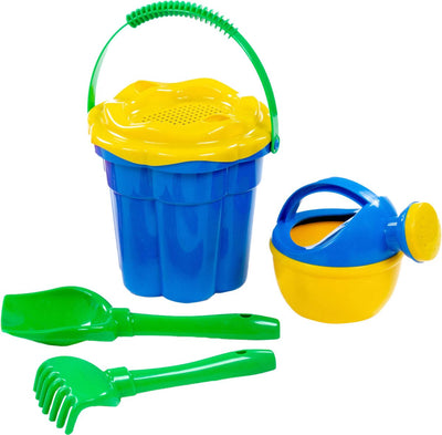 Cavallino Toys Cavallino Classic Bucket Set Blue, 5dlg.