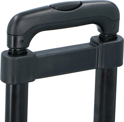 Kinzo - klappbarer Sackkarre - mit ausziehbarem Griff - max. 40 kg - schwarz