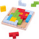 Bigjigs Holzblock -Puzzle -Muster