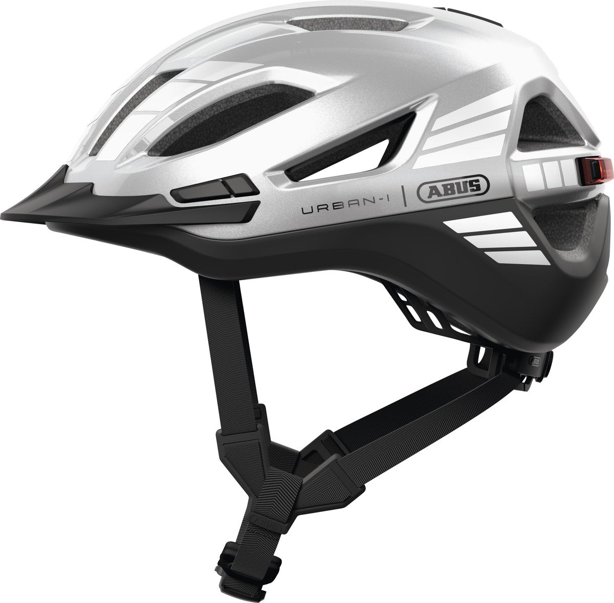 Abus Helm Urban-i 4.0 Ace Signal Silber S 51-55cm
