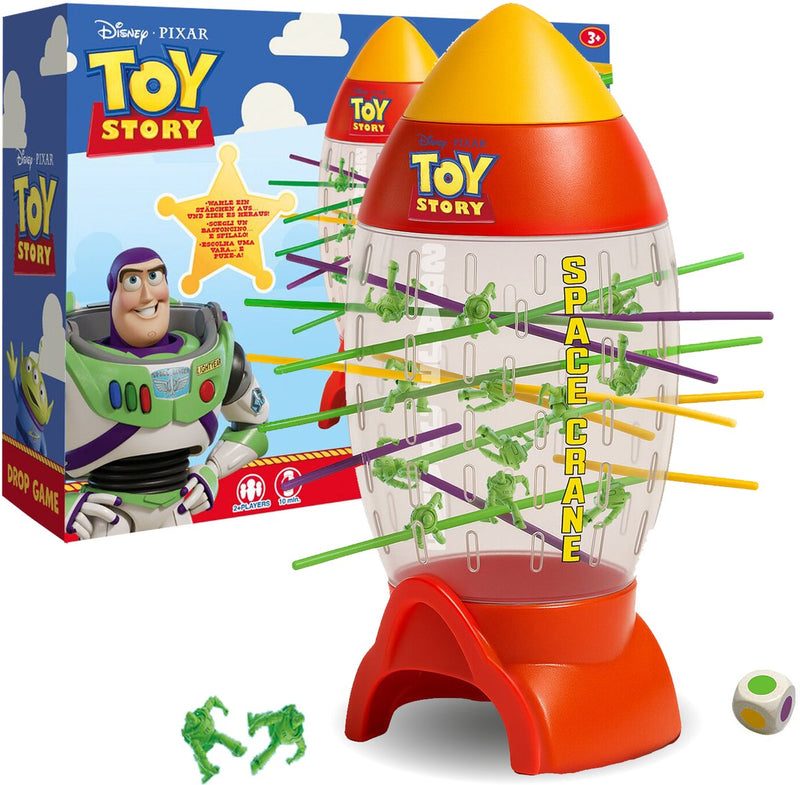IMC Toys Disney Pixar Toy Story – Toy Story Drop-Spiel – Familienspiel