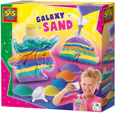 SES Galaxy Zandkunst - Unicorn und Regenboog