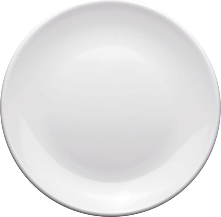 Seco-Teller – 18 cm – Melamin weiß – Karton mit 6 Stück – se-rd-b002